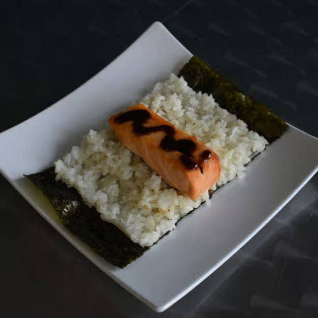 Baked Salmon Roll.