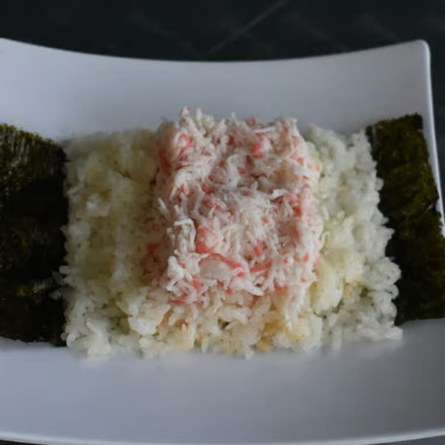 Imitation Crab Meat Roll.